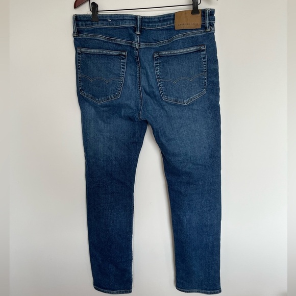American eagle Men's Blue Jeans size 34 - Picture 7 of 7